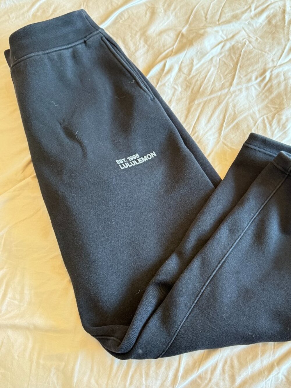 Lululemon Heavyweight Fleece Sweatpants Black Size M